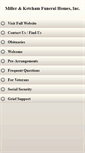 Mobile Screenshot of millerandketchamfuneralhome.com